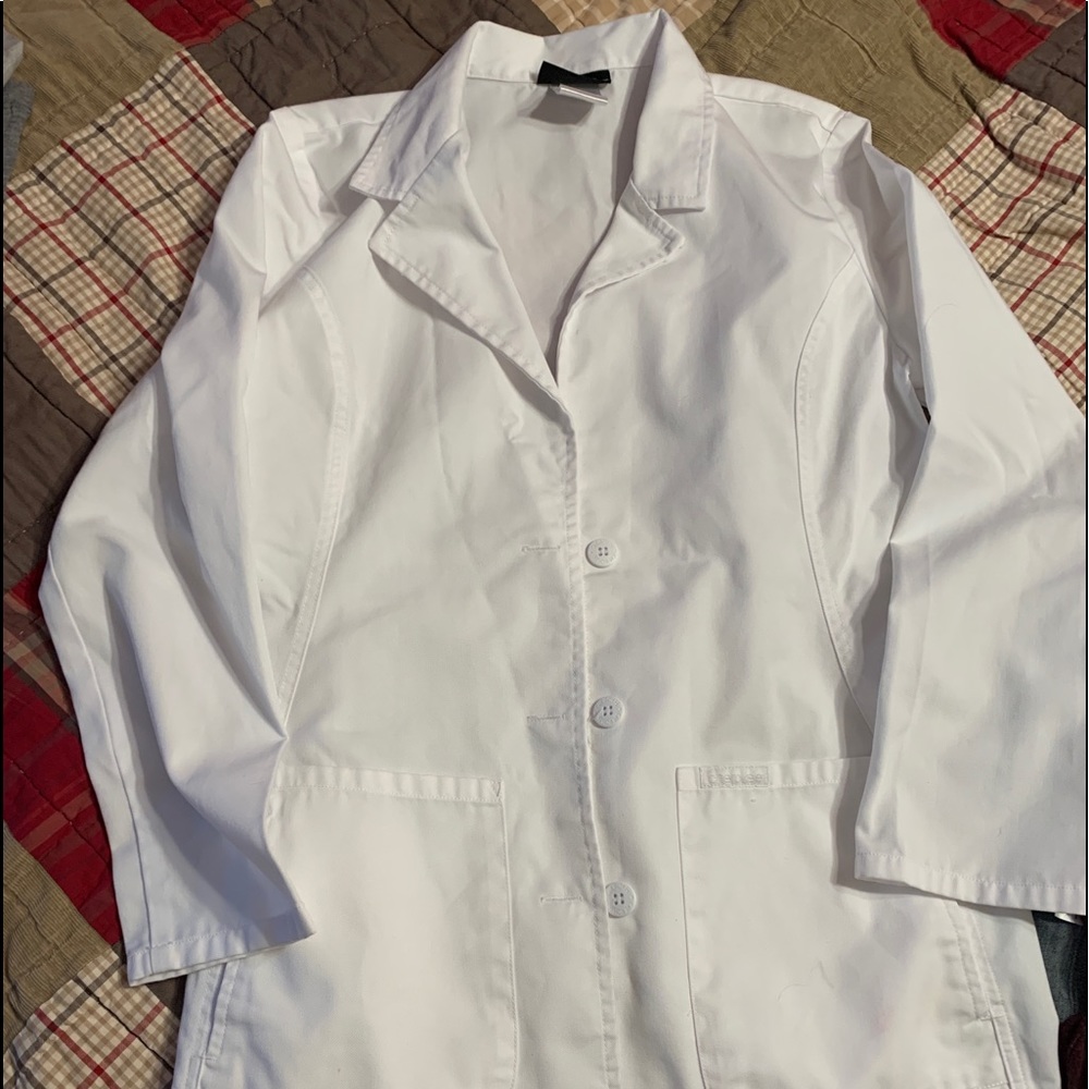 White lab coat.. like new!
